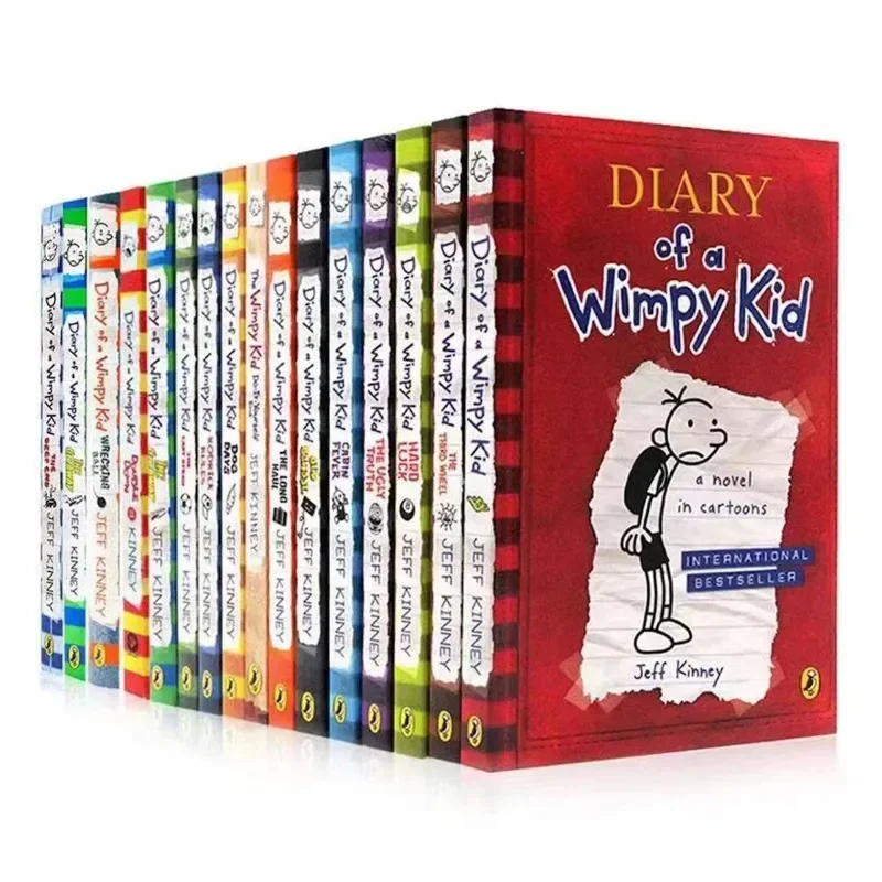 Kids Early Education Books - Diary Of Wimpy Kid English Book