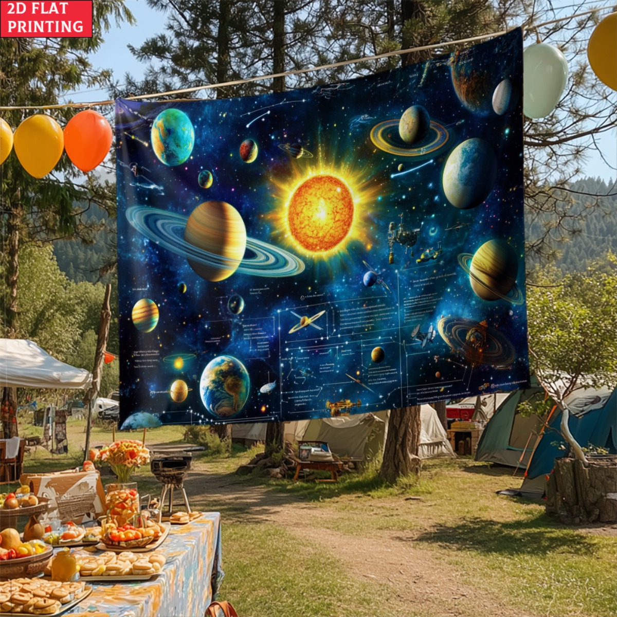unframed Solar system planet t - Kids Education Room 评论和价格