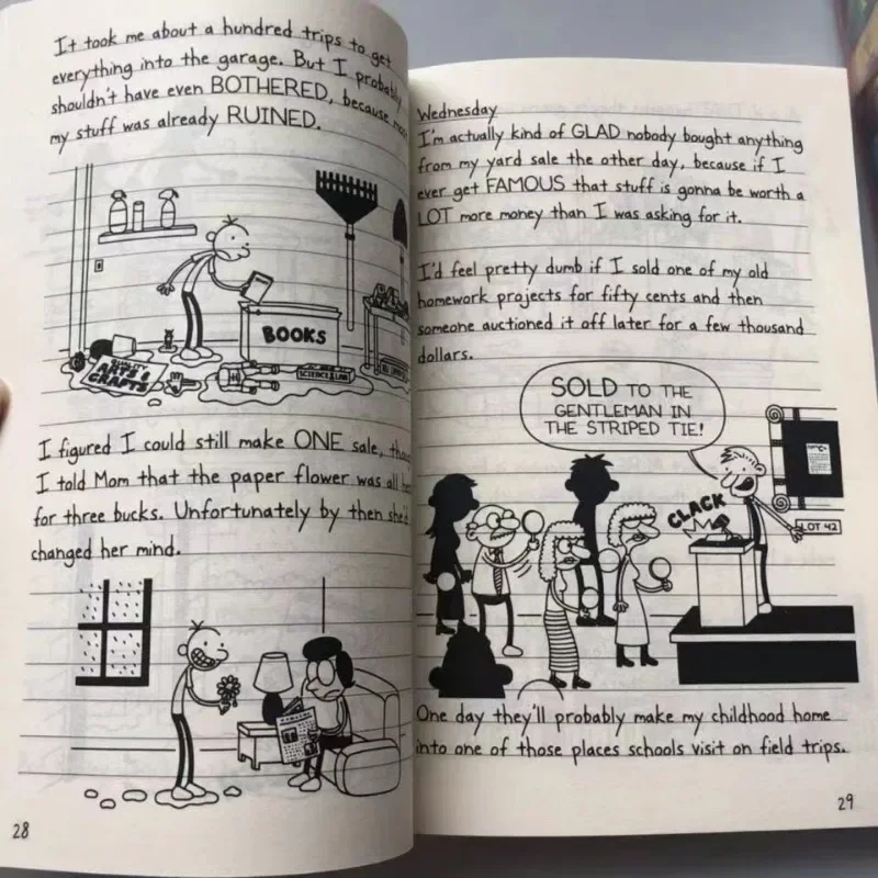 Diary Of Wimpy Kid English Boo - Kids Early Education Books 评论和价格