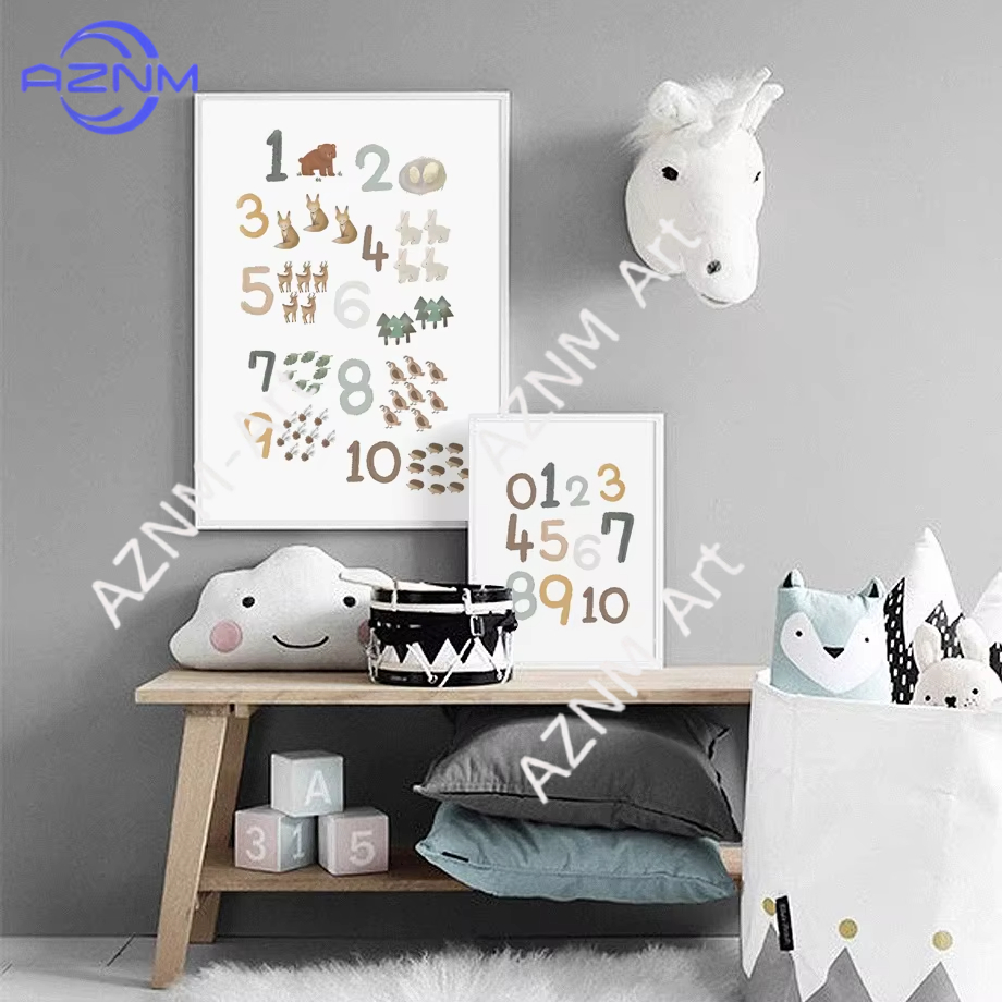 1/2pcs Education Learning Numb - Kids Education Room 评论和价格