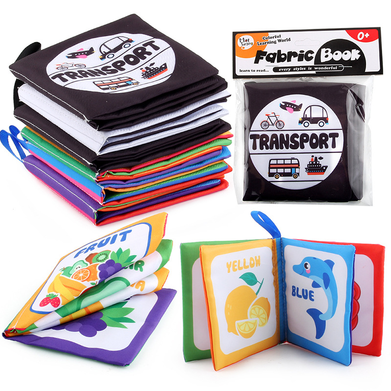 Baby Cloth Book for Newborns 0 - Kids Early Education Books 评论和价格