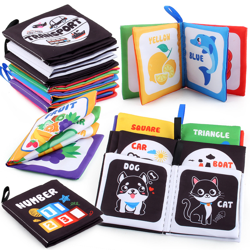 Baby Cloth Book for Newborns 0 - Kids Early Education Books 评论和价格