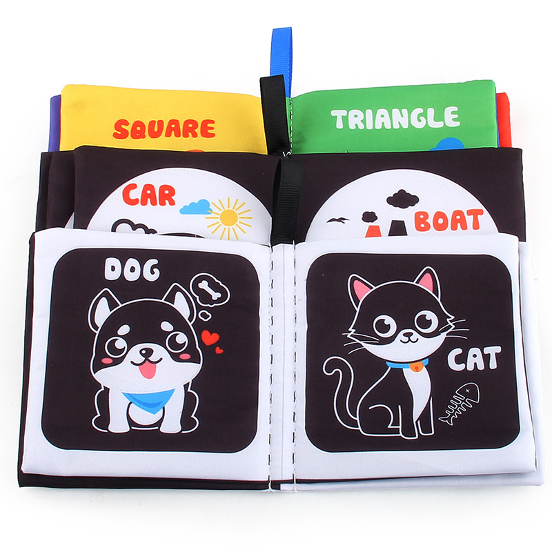 Baby Cloth Book for Newborns 0 - Kids Early Education Books 评论和价格