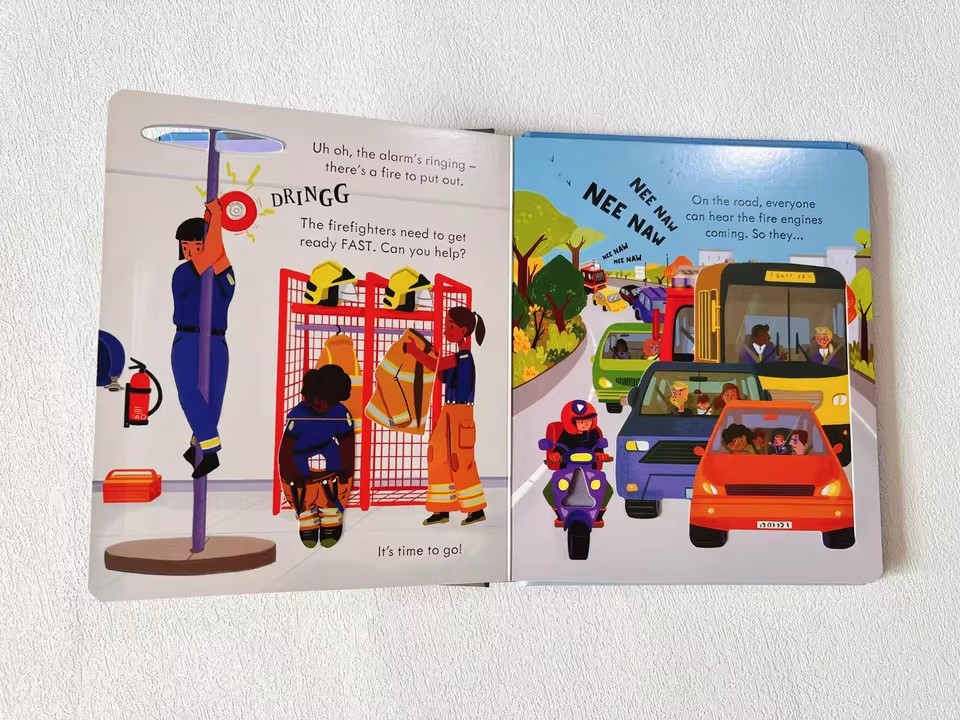 Usborne Peep Inside How A Fire - Kids Education And You 评论和价格