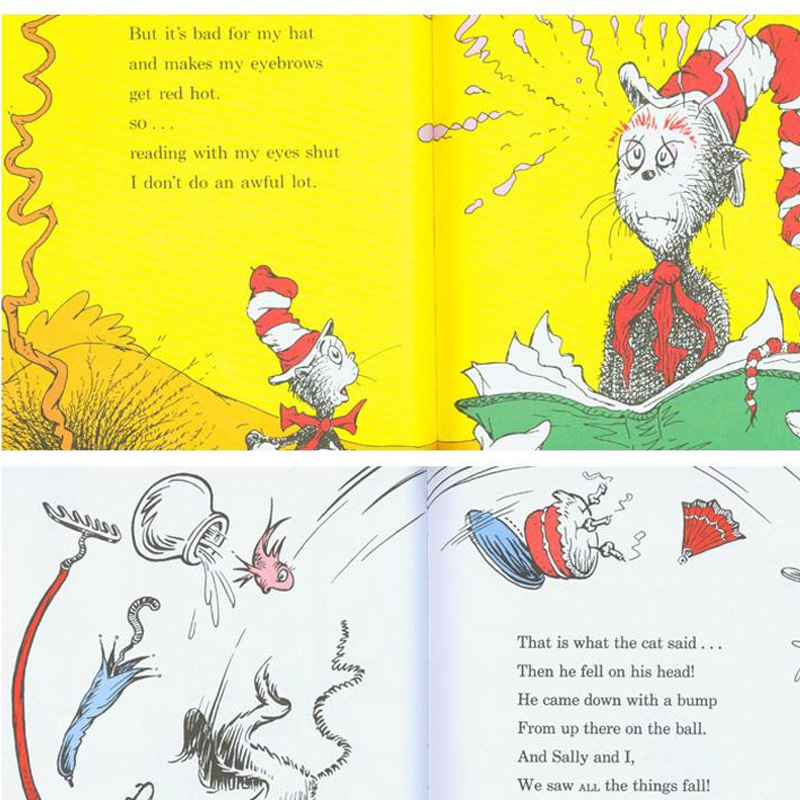 Random 1 Book Dr.Seuss Interes - Kids Early Education Books 评论和价格
