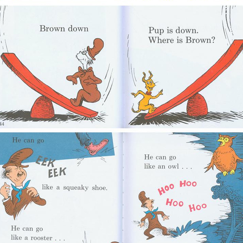 Random 1 Book Dr.Seuss Interes - Kids Early Education Books 评论和价格