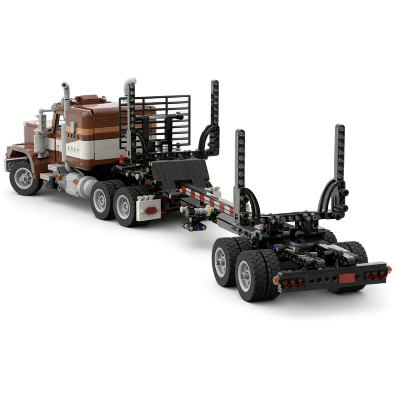 2006pcs MOC Peterbilt 359 Logg - Kids Education Login 评论和价格
