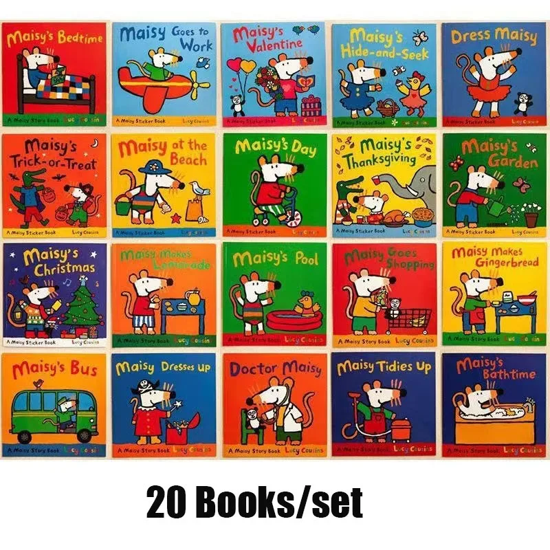 20 Books/Set Maisy Mouse Engli - Kids Early Education Books 评论和价格