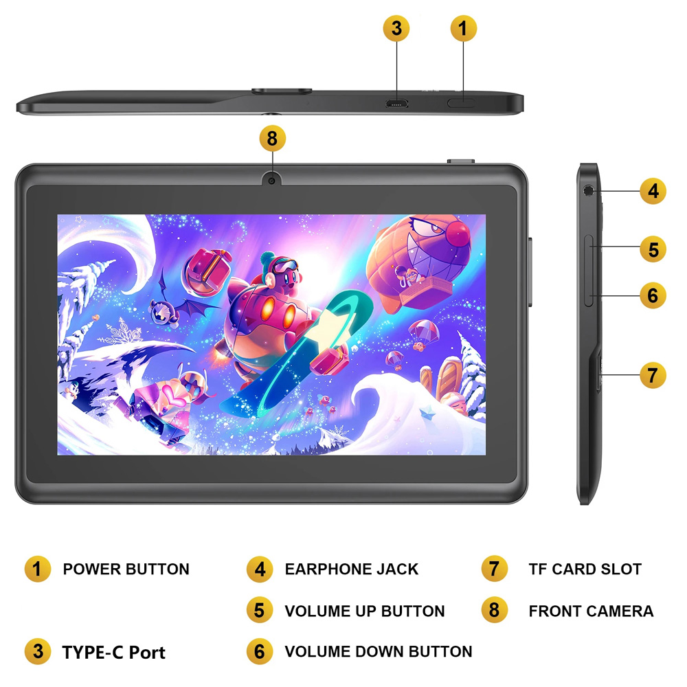 Hot Sales 7 Inch Kids Tablet Q - Kids Education Tablet 评论和价格