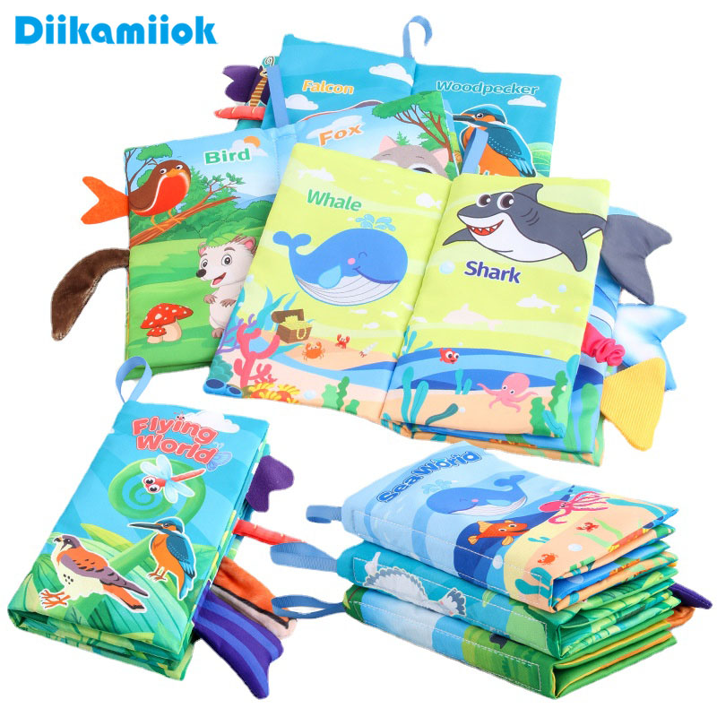 New Baby Cloth Books Visual an - Kids Early Education Books 评论和价格