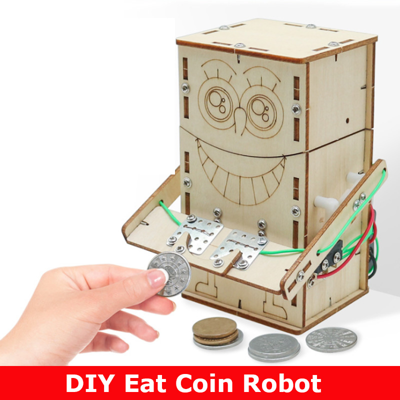 Wooden Electric Powered Eat Co - Kids Education Money 评论和价格
