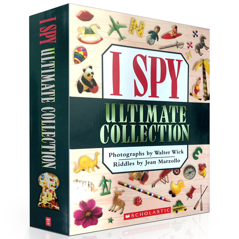 10 Books Set I Spy Ultimate Co - Kids Early Education Books 评论和价格