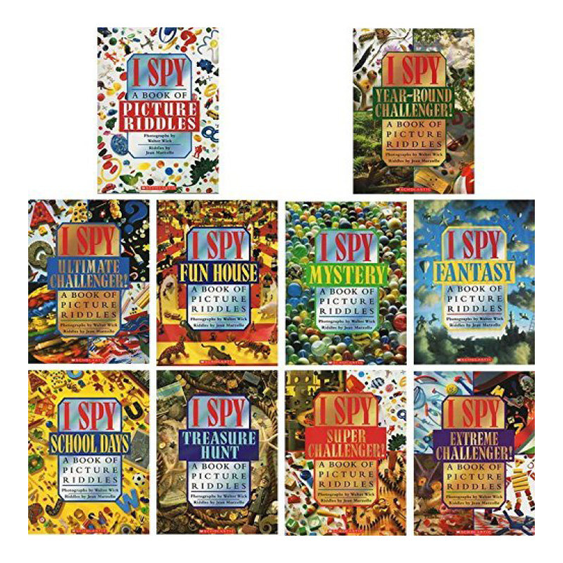 10 Books Set I Spy Ultimate Co - Kids Early Education Books 评论和价格