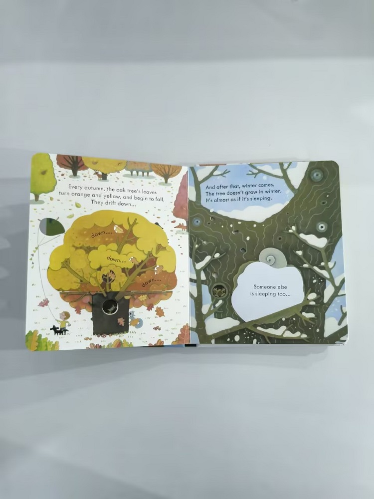 Usborne Peep Inside A Tree 3D  - Kids Early Education Books 评论和价格