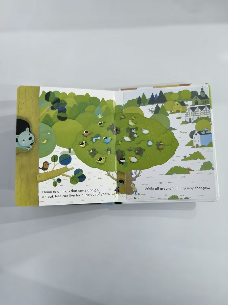 Usborne Peep Inside A Tree 3D  - Kids Early Education Books 评论和价格