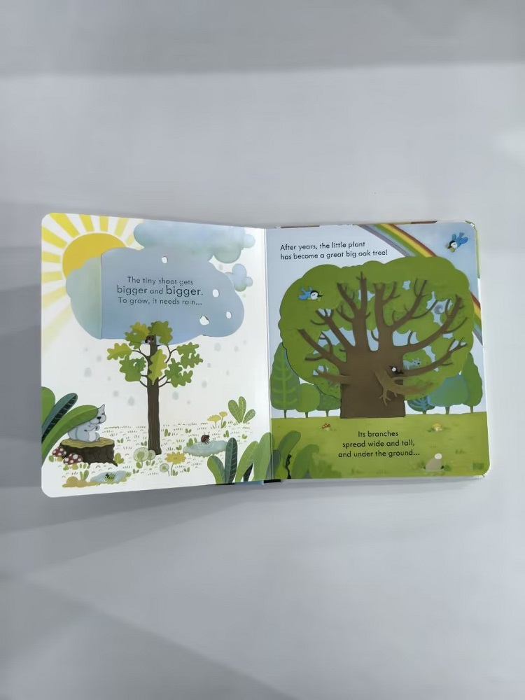 Usborne Peep Inside A Tree 3D  - Kids Early Education Books 评论和价格