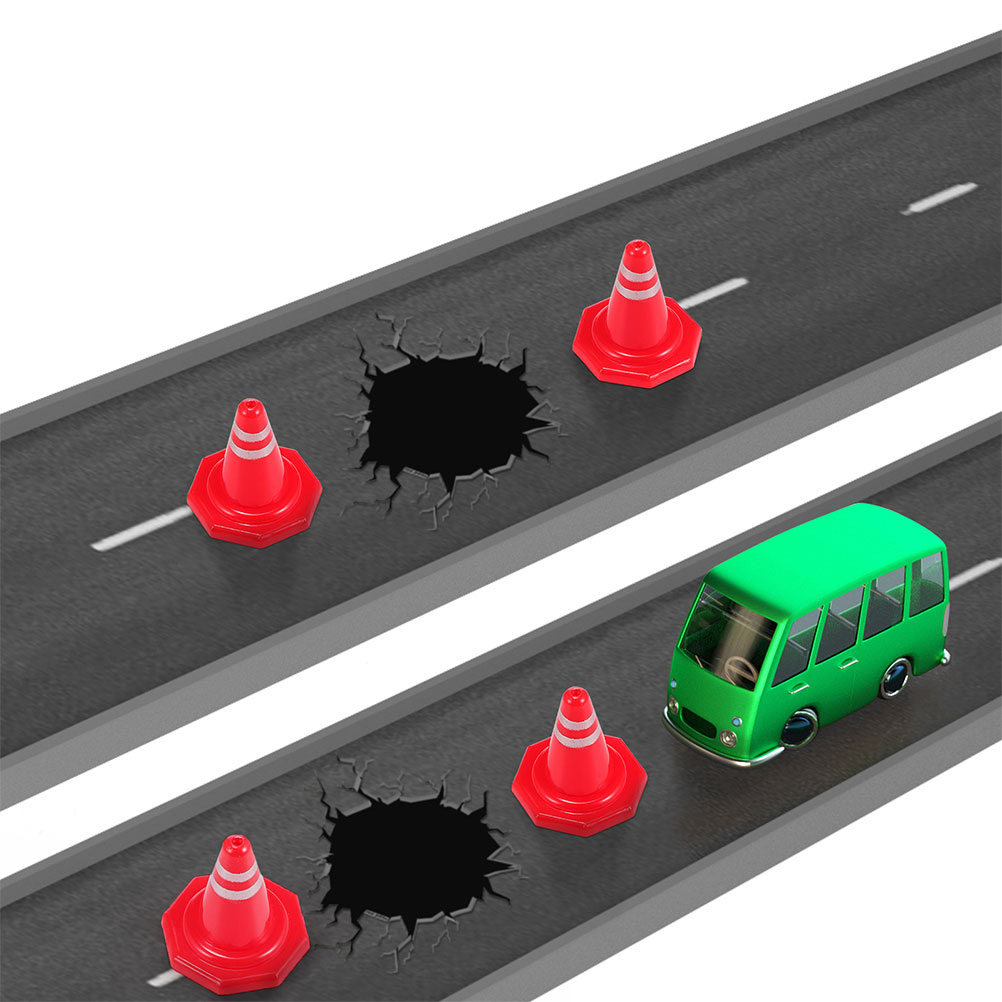 24Pcs Mini Traffic Cones Red P - Kids Education And You 评论和价格