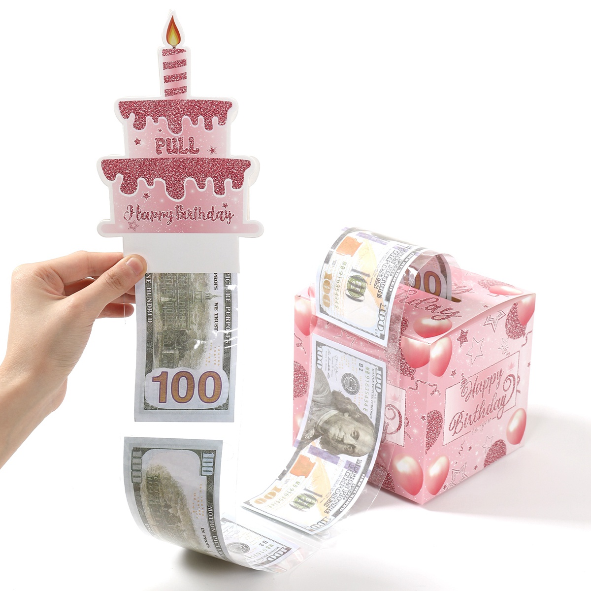 Birthday Money Box for Cash Gi - Kids Education Money 评论和价格