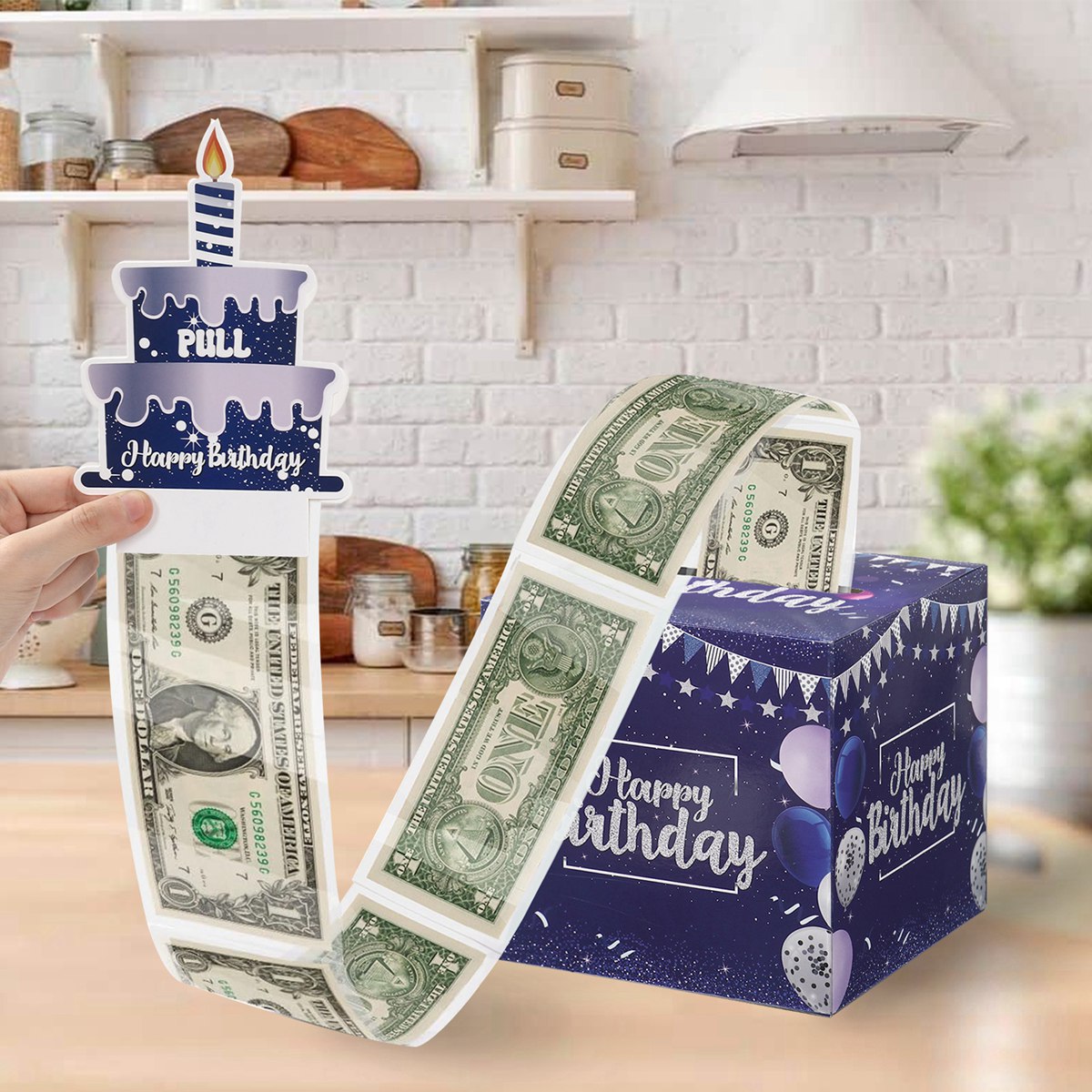 Birthday Money Box for Cash Gi - Kids Education Money 评论和价格