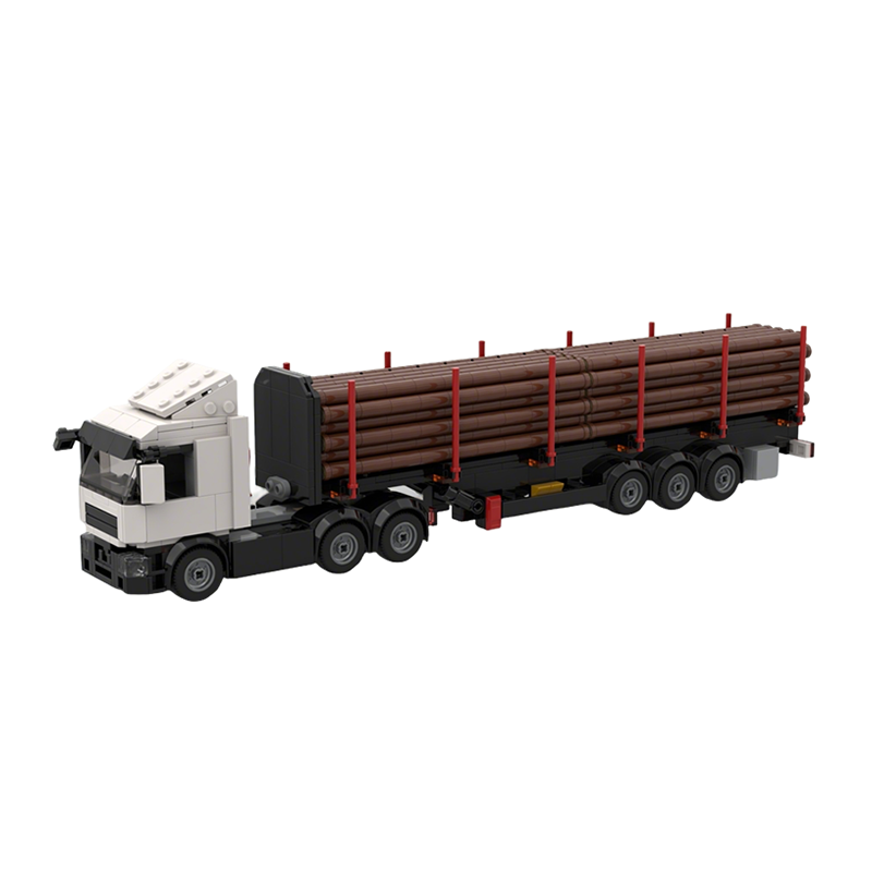 215pcs MOC City Cargo Log Trai - Kids Education Login 评论和价格