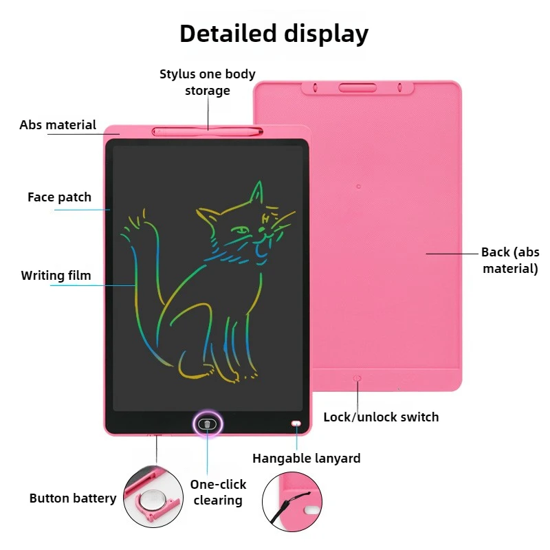 16/20inch LCD Drawing Board Wr - Kids Education Tablet 评论和价格